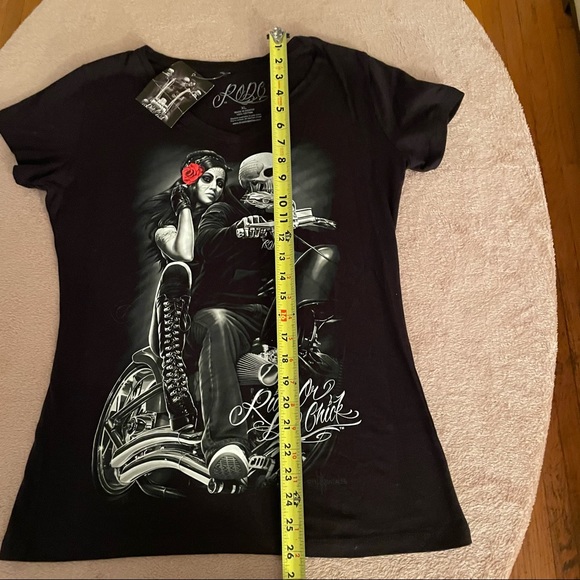 Ride Or Die Chick T-Shirt. NWT - Picture 6 of 6